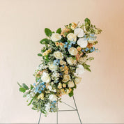 a neutral sympathy spray to pay tribute to a loved one