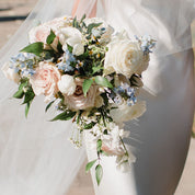 bridal bouquet from Blossom Flower Bar for an indoor or outdoor wedding