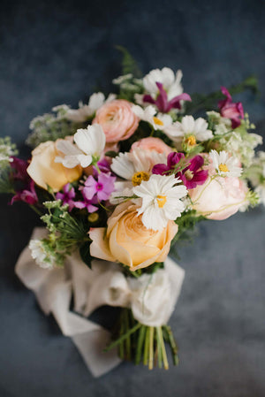 Sweet bridal bouquet