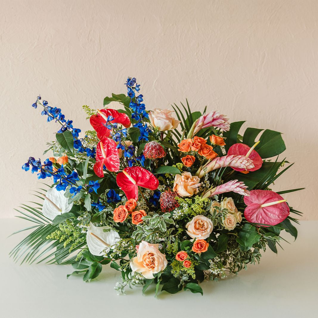 bright and colorful flowers perfect for celebrating the loss of a loved one