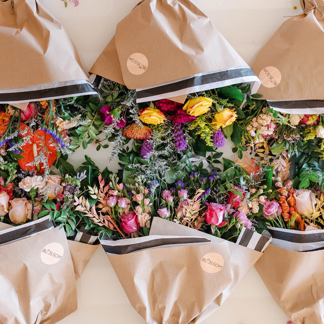 treat yo self with monthly flower deliveries