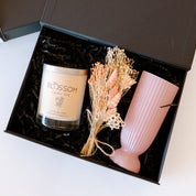 gift items of candle, vase and dried flower arrangement are available in our Cleveland and Columbus stores