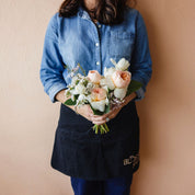 A small handheld bouquet