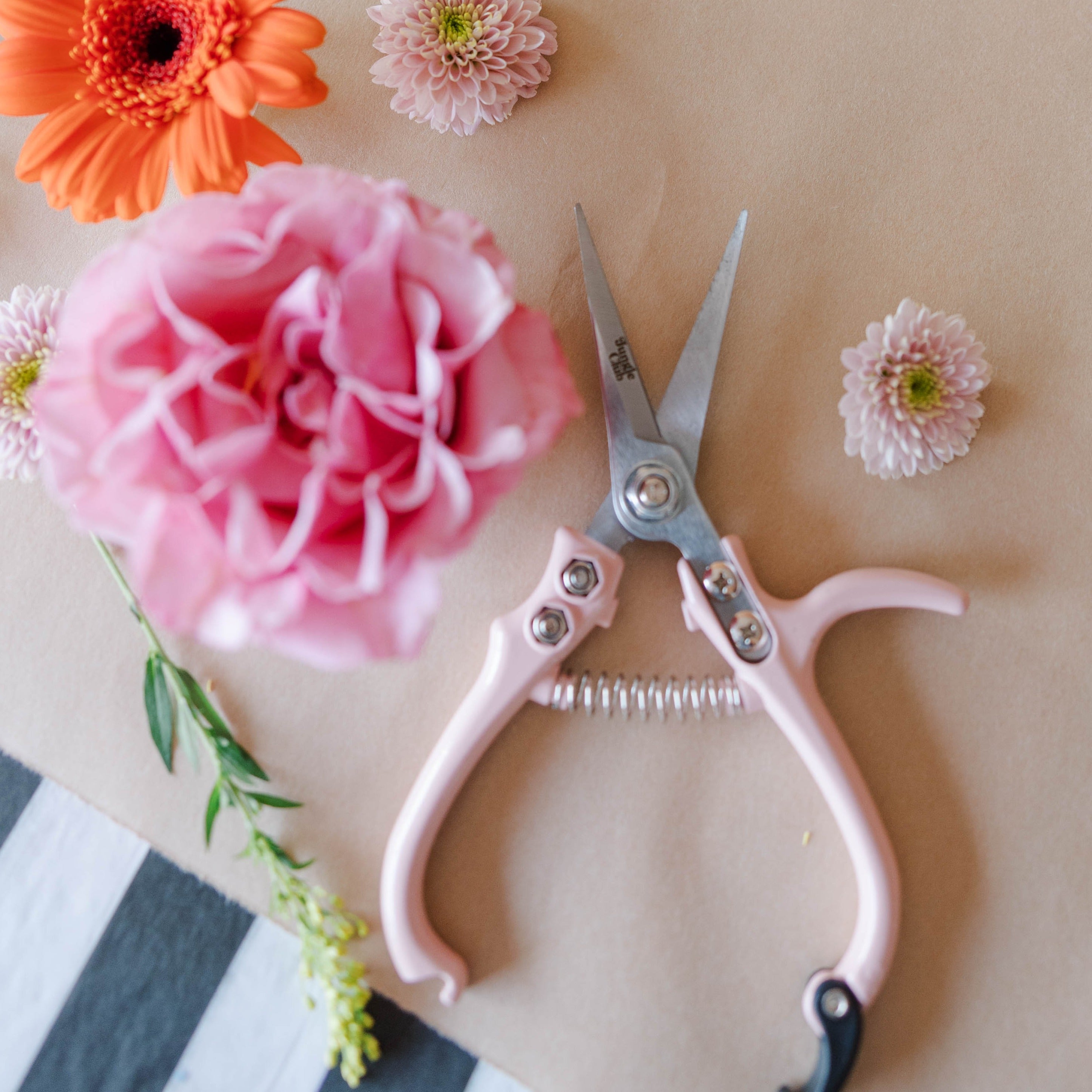 Blossom's retail offerings include floral shears for any budding florists or aspiring designers